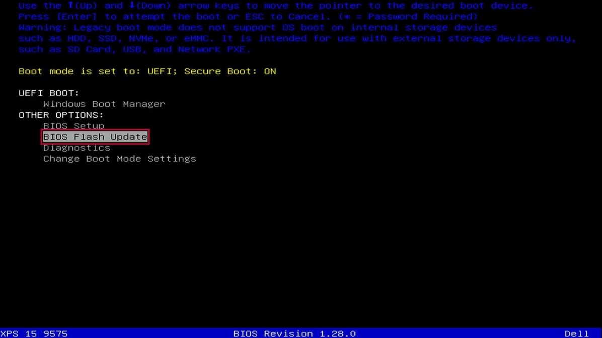 Hướng dẫn chi tiết cách cài đặt BIOS cho laptop Dell nhanh chóng 23 Phương pháp cập nhật BIOS bằng cách sử dụng USB Flash Drive