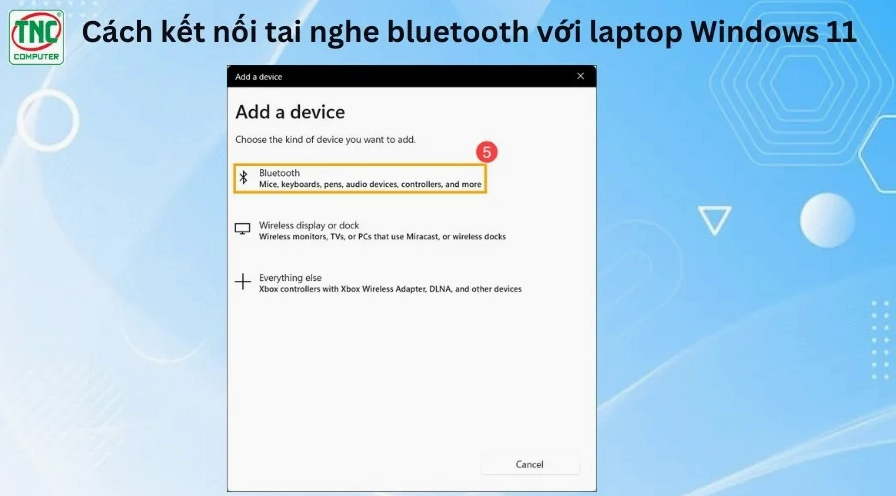 Hướng dẫn chi tiết cách kết nối bluetooth laptop với tai nghe không dây hiệu quả nhất 2026 12 Quá trình kết nối bluetooth với máy tính