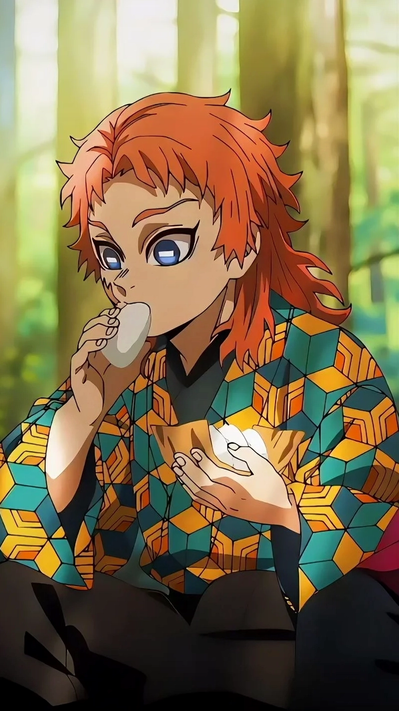 Sabito cute với ánh mắt đầy hiền hòa dịu dàng