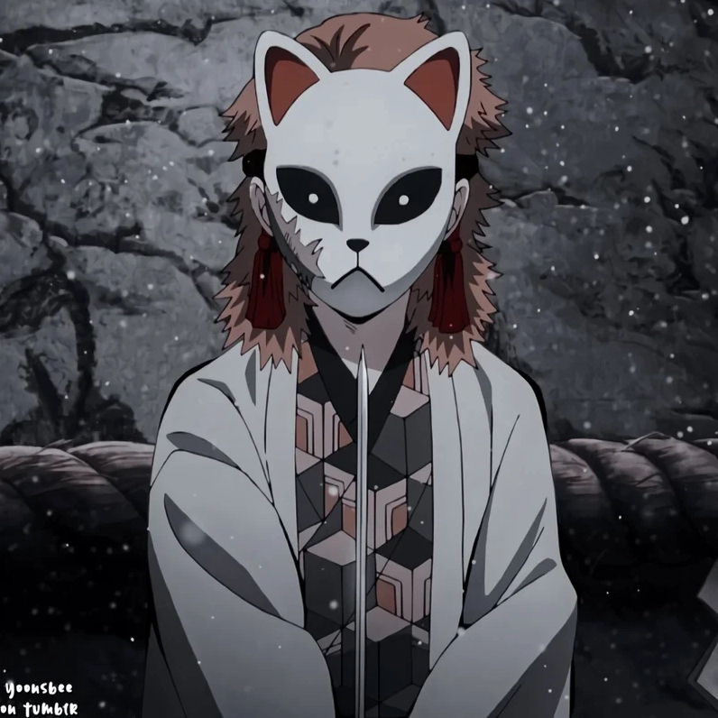 Sabito Demon Slayer với ánh mắt kiên cường đầy sắc bén