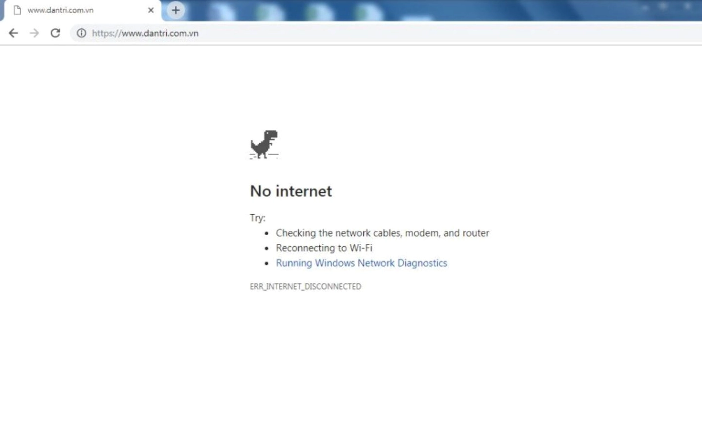 Sự cố mạng do IP động thay đổi hoặc lỗi router
