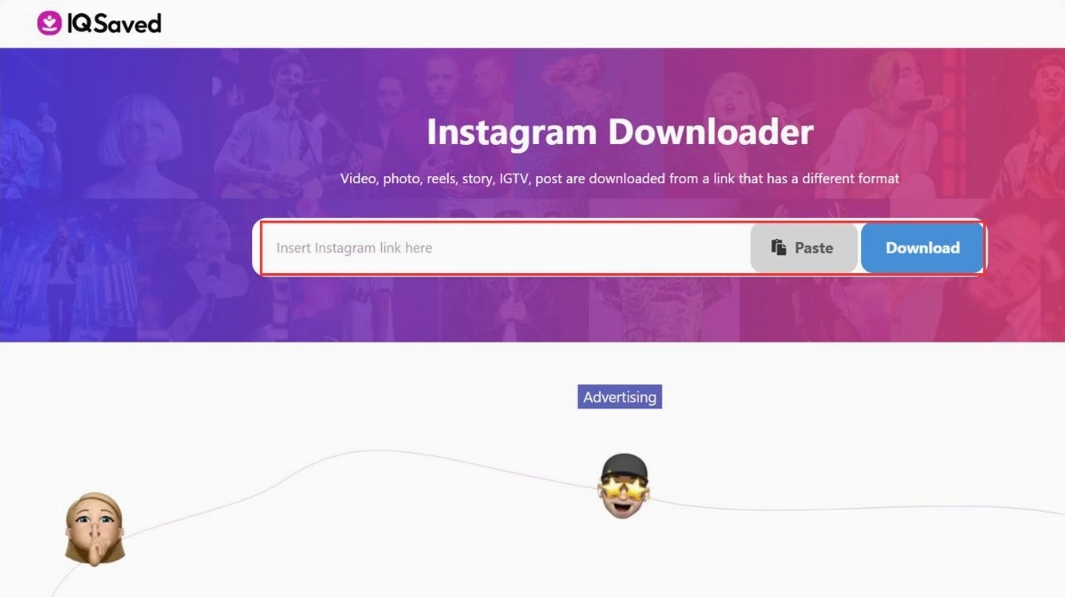 Sử dụng các trang web ứng dụng hỗ trợ tải ảnh Instagram