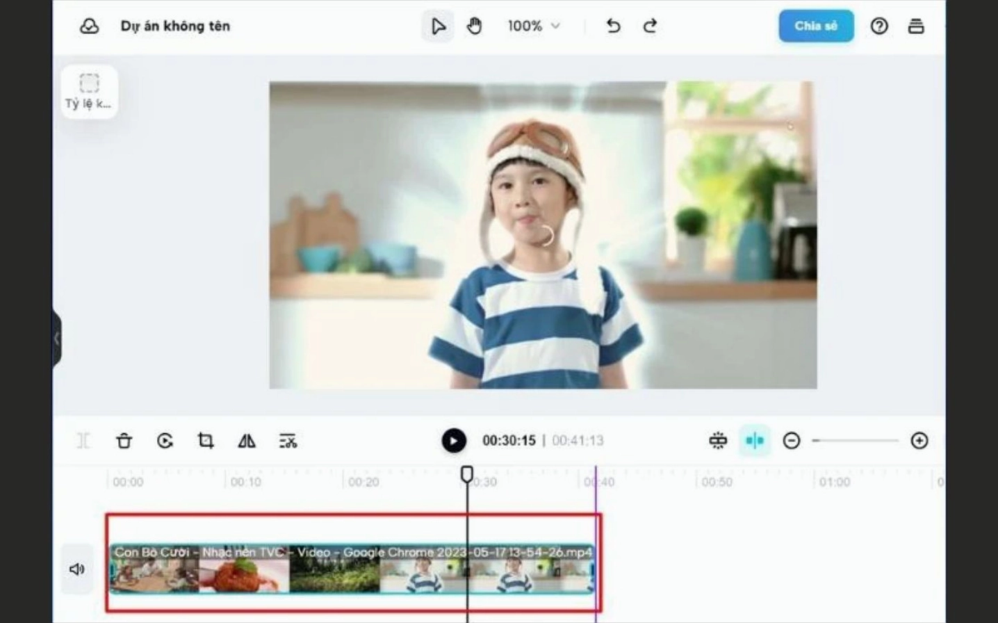 sử dụng phần mềm capcut để cắt video trên máy tính