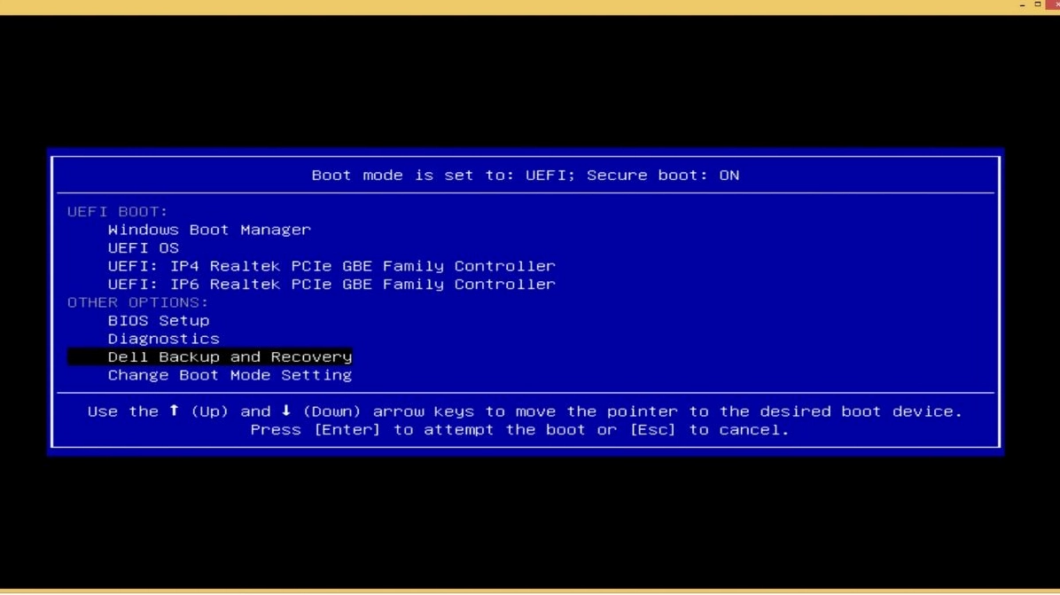 Sử dụng phân vùng Recovery
