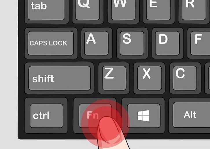 Hướng dẫn chi tiết cách cài đặt máy chiếu cho laptop nhanh chóng và đơn giản nhất 14 Sử dụng phím tắt Fn kết hợp để mở nhanh tùy chọn kết nối máy tính với máy chiếu