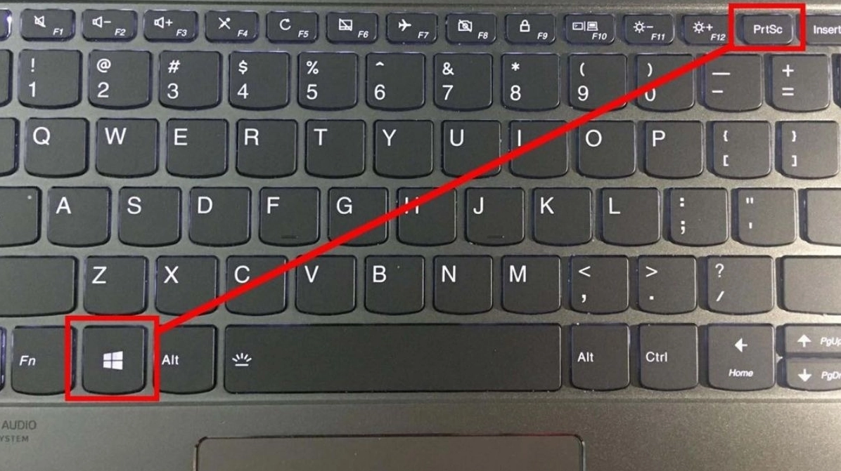 Sử dụng tổ hợp phím Windows + Print Screen
