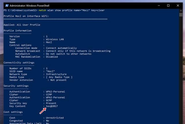 Hướng dẫn chi tiết cách đổi mật khẩu wifi trên laptop đơn giản và an toàn nhất 26 Sử dụng Windows PowerShell