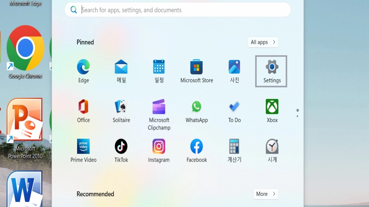 Hướng dẫn chi tiết cách đổi ngôn ngữ trên laptop Windows nhanh chóng 15 Tại mục tìm kiếm trên hệ thống Windows 10, nhập và chọn Settings