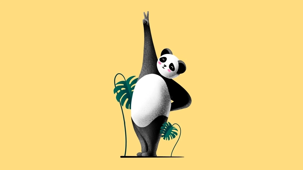Tải ngay ảnh nền gấu trúc cute siêu dễ thương cho điện thoại thêm sinh động