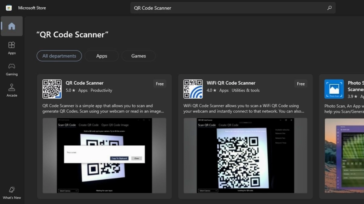 Tải ứng dụng QR Code Scanner chính hãng về máy tính laptop