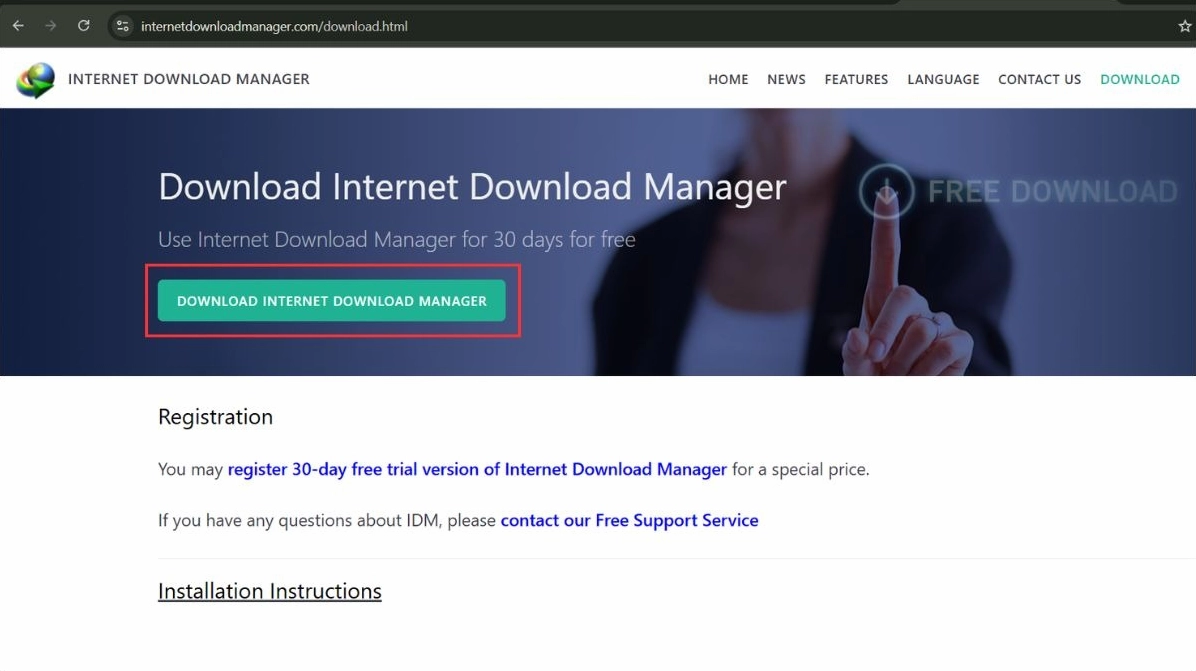 Tải và cài đặt IDM