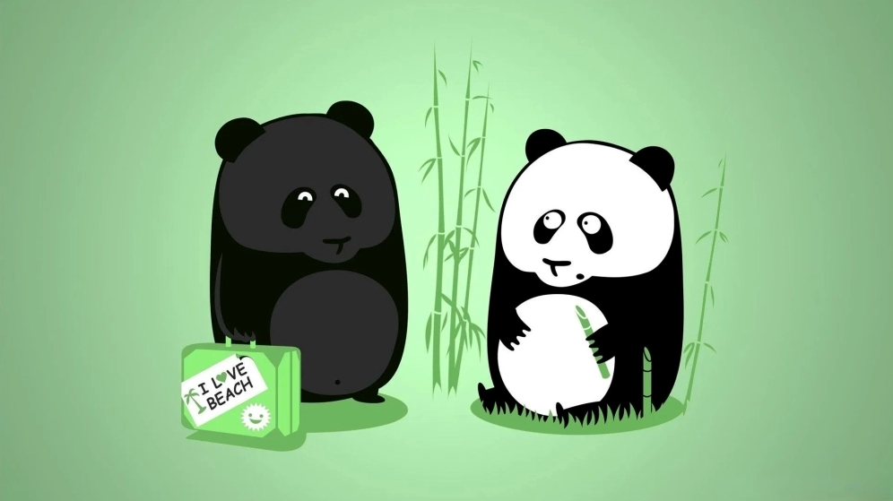 Tận hưởng vẻ đáng yêu của hình nền con gấu trúc cực xinh