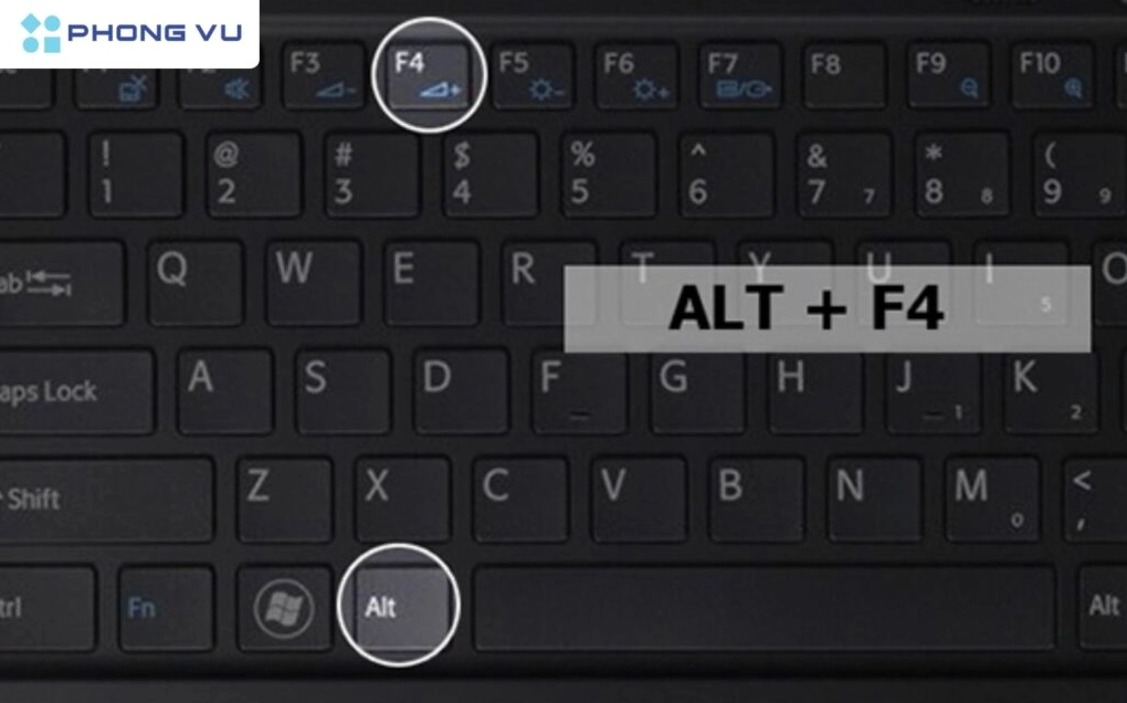 Hướng dẫn chi tiết cách tắt laptop bằng bàn phím trên hệ điều hành Windows nhanh chóng và hiệu quả 4 Tắt máy tính bằng tổ hợp phím ALT + F4 trên Windows 7 đơn giản, nhanh chóng nhất