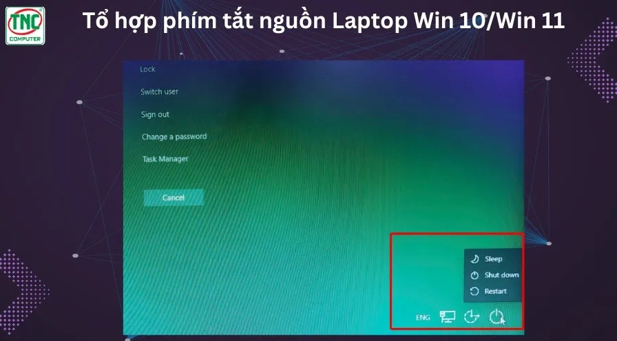 Hướng dẫn chi tiết cách tắt laptop đúng chuẩn và an toàn nhất năm 2026 3 tắt nguồn laptop bằng tổ hợp phím