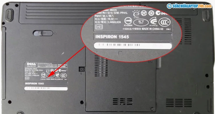 Hướng dẫn chi tiết các bước xác định tên máy tính chuẩn xác nhất 16 Tên laptop là Inspiron 1545