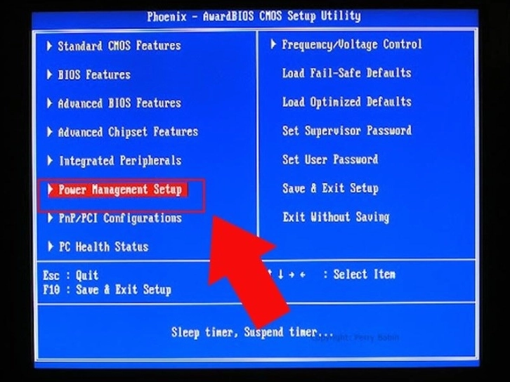 Hướng dẫn chi tiết cách mở nguồn laptop hiệu quả khi nút nguồn bị hỏng 16 Thao tác bật nguồn máy tính thông qua bàn phím