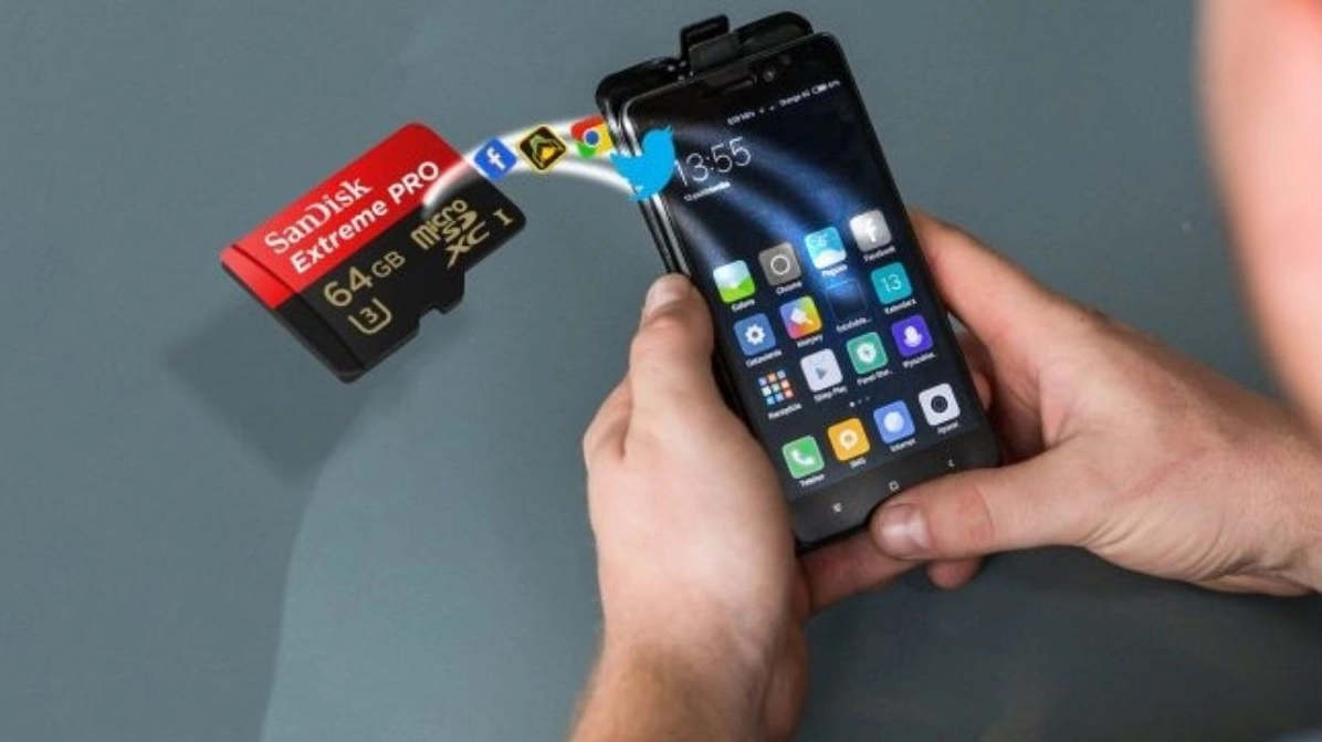 Hướng dẫn chi tiết cách bắn bluetooth từ điện thoại vào laptop nhanh chóng và hiệu quả nhất 2026 33 Thao tác di chuyển toàn bộ dữ liệu từ bộ nhớ trong sang thẻ nhớ micro sd