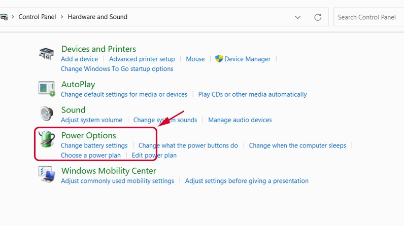 Thao tác gập màn hình laptop để tắt máy tạm thời mà vẫn nghe được nhạc