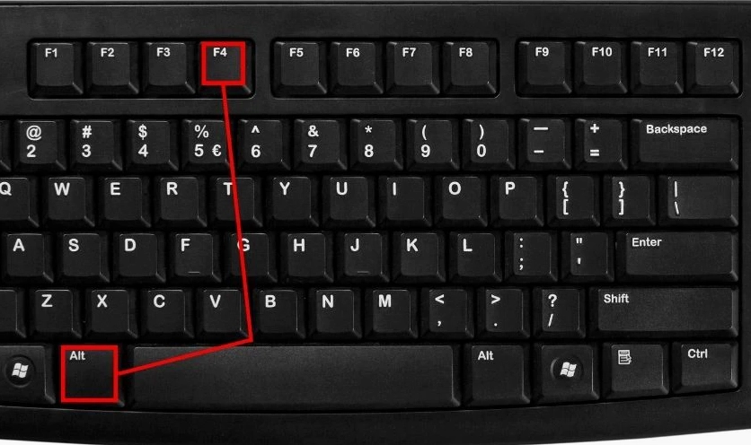 Hướng dẫn chi tiết cách tắt laptop đúng cách giúp bảo vệ tuổi thọ thiết bị an toàn tuyệt đối 7 Thao tác nhấn tổ hợp phím ALT và F4 sẽ xuất hiện cửa sổ Shut Down Window