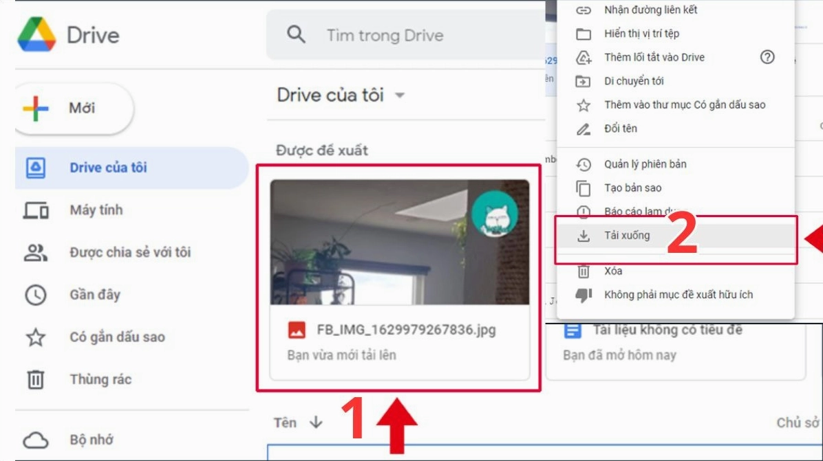 Hướng dẫn chi tiết cách bắn bluetooth từ điện thoại vào laptop nhanh chóng và hiệu quả nhất 2026 22 Thao tác tải tập tin từ máy chủ đám mây về bộ nhớ máy tính xách tay