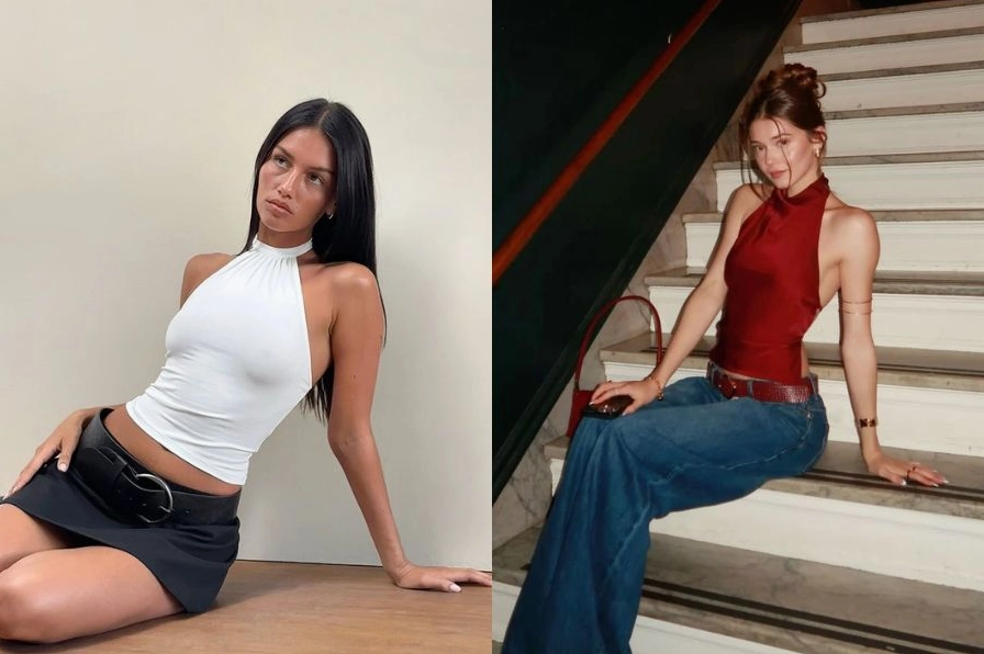 Thiết kế ôm sát giúp đôi vai của người đẹp trông thon nhỏ và gợi cảm hơn