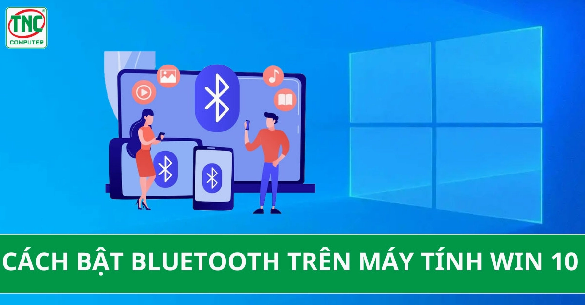 Tiếp tục thực hiện cách mở bluetooth trên máy tính win 10