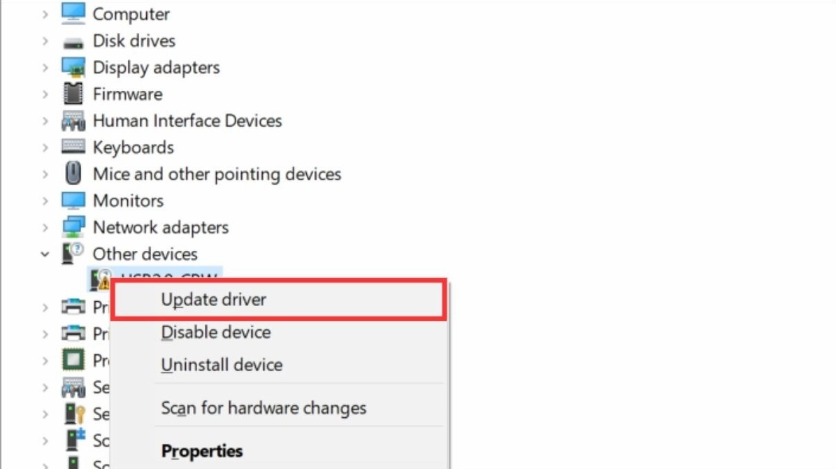 Hướng dẫn chi tiết cách tăng tốc cho laptop chạy mượt mà như mới 34 Tìm kiếm phần cứng bạn muốn cập nhật driver và chọn Update driver