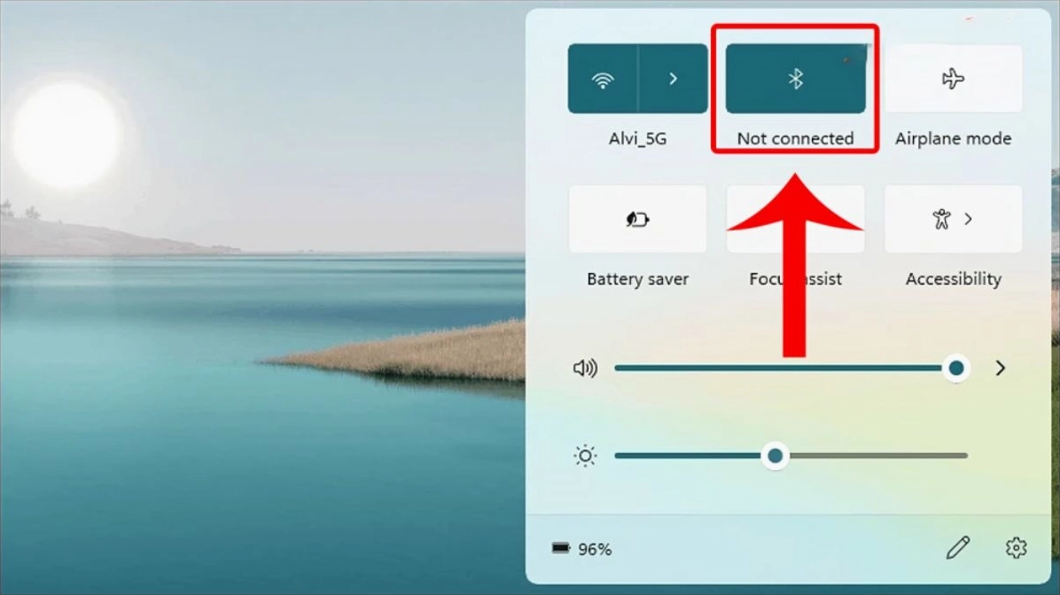 Hướng dẫn chi tiết cách bật bluetooth trên laptop dell inspiron nhanh chóng nhất 12 Tìm và chọn biểu tượng Bluetooth