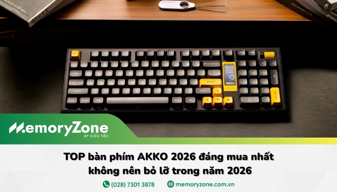 Hướng dẫn chi tiết cách quét mã qr wifi trên laptop nhanh chóng hiệu quả 21 Top 4 bàn phím AKKO đáng mua nhất 2026 tại MemoryZone