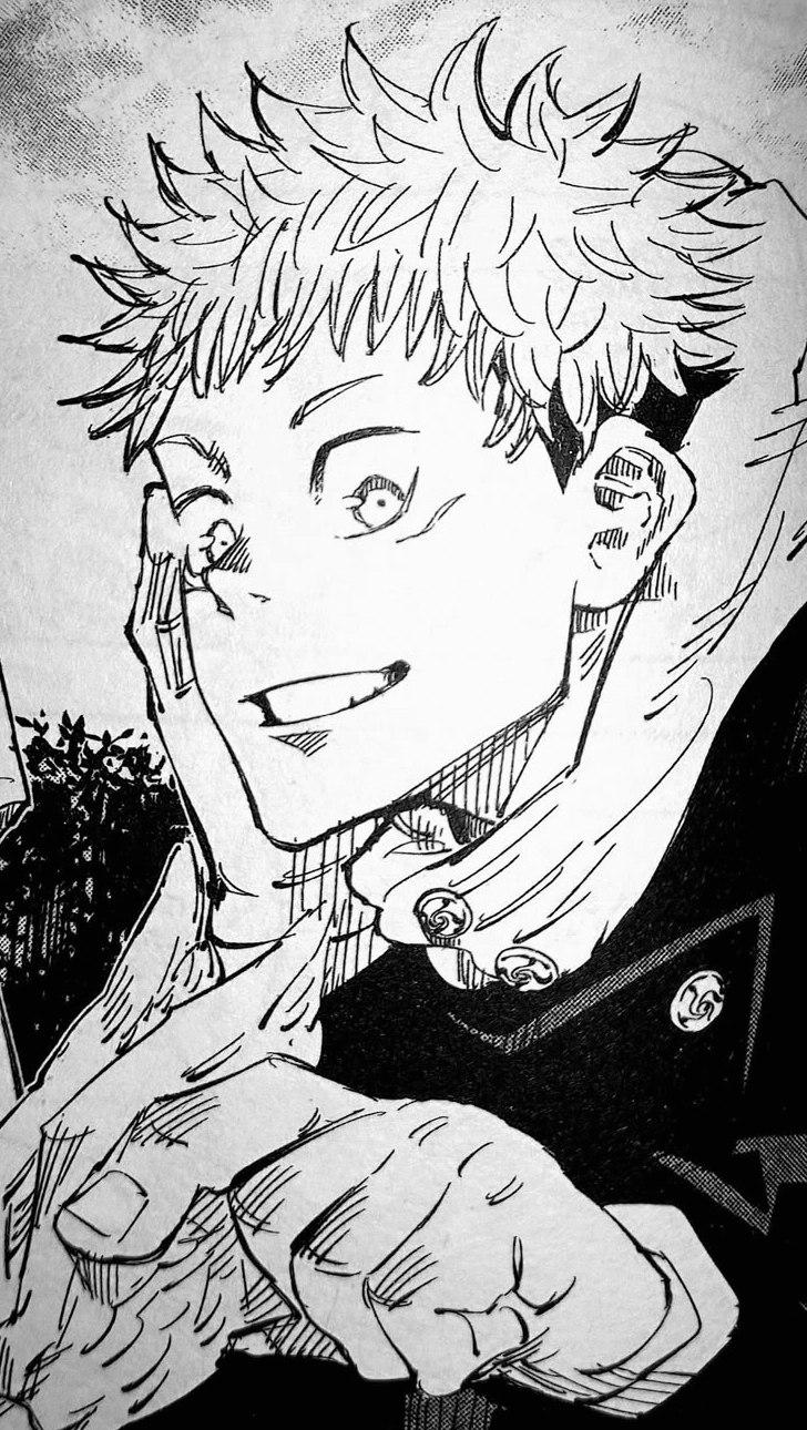 Tranh vẽ tay Itadori thể hiện sự tinh xảo và sáng tạo của người nghệ sĩ