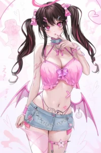 tron bo anh gai xinh anime mac vay ngan sieu quyen ru moi nh 130