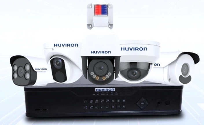 Trọn bộ hệ thống camera và đầu ghi hình thương hiệu Huviron