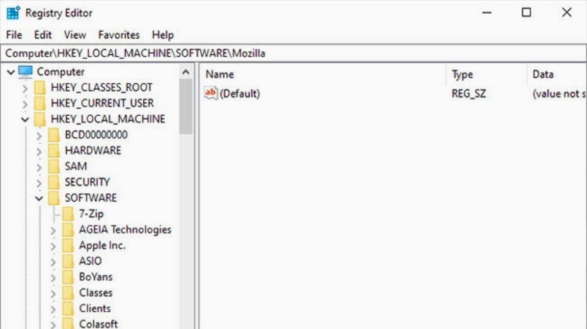 Hướng dẫn chi tiết cách cài màn hình laptop sắc nét và khắc phục lỗi ảnh mờ 29 Truy cập đường dẫn HKEY_CURRENT_USER\Control Panel\Desktop