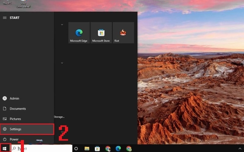 Hướng dẫn chi tiết cách bật VPN trên laptop nhanh chóng và an toàn 5 Truy cập mục Network and Internet trên Windows 10