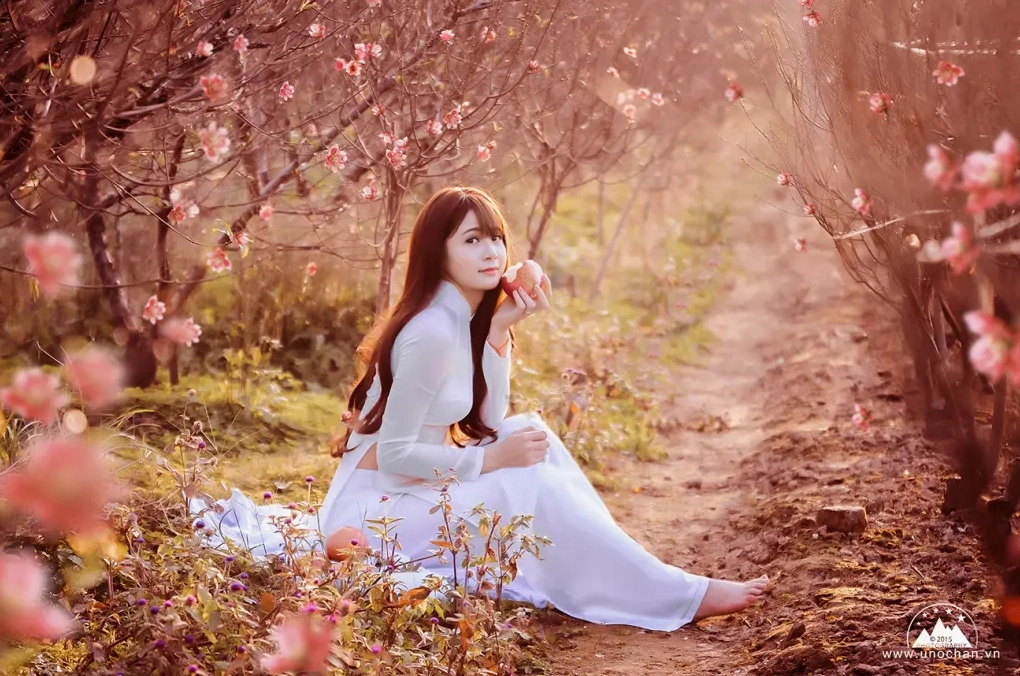 Vẻ đẹp e ấp dịu dàng của người con gái Á Đông