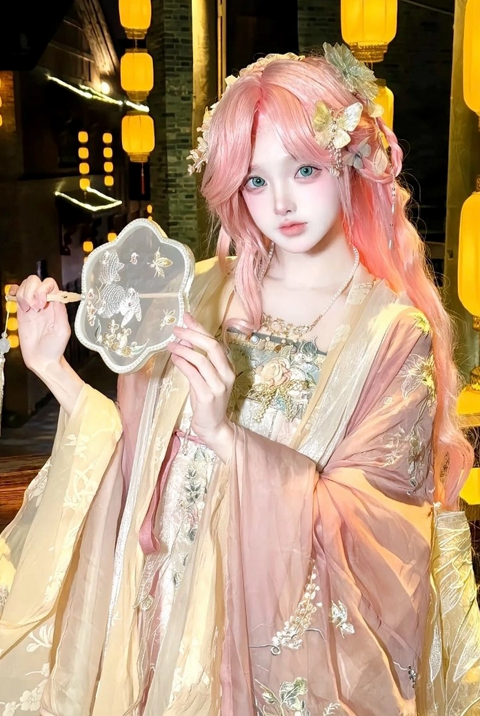 Vẻ đẹp trang nhã thanh tao của cô gái