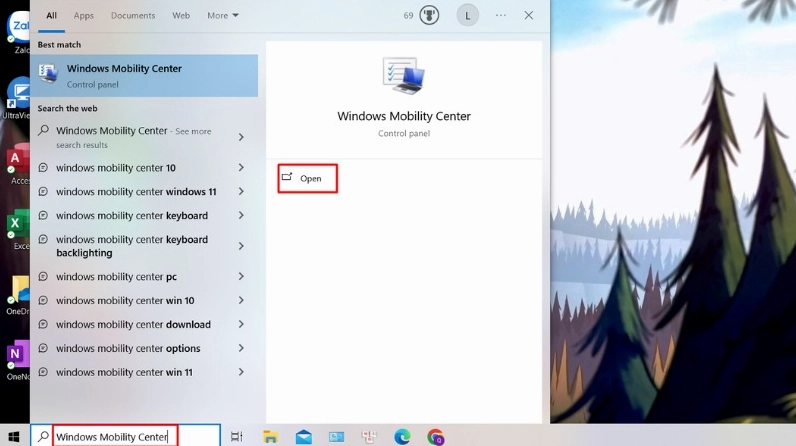 Hướng dẫn chi tiết cách bật đèn bàn phím laptop Asus nhanh chóng và đơn giản 11 Windows Mobility Center