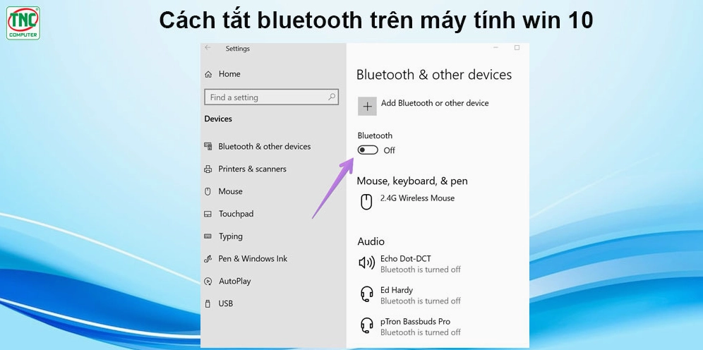 Hướng dẫn chi tiết cách bật bluetooth trên laptop nhanh chóng và hiệu quả nhất 16 Xác nhận bật công tắc chia sẻ dữ liệu tầm ngắn trên thiết bị cá nhân Windows 10