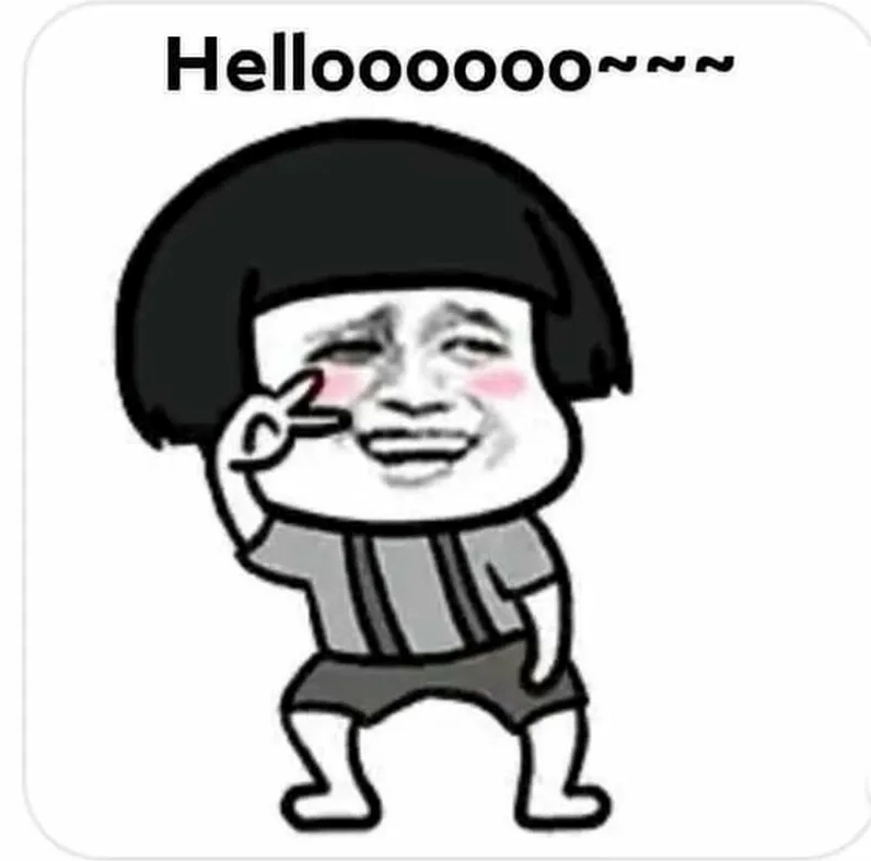 Xỉu up xỉu down với combo anime hello meme siêu đáng yêu