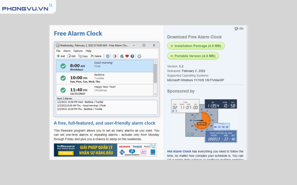 Hướng dẫn chi tiết cách đặt báo thức trên laptop nhanh chóng và hiệu quả 13 Xóa bỏ báo thức khỏi danh sách