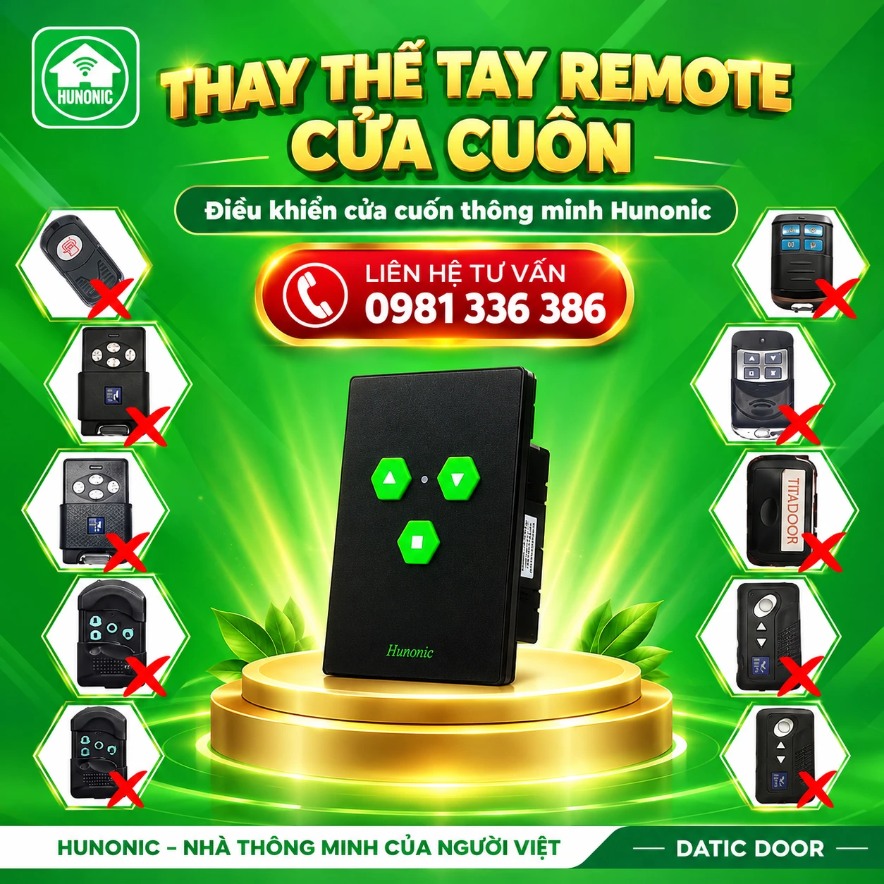 Công Tắc Điều Khiển Cửa Cuốn Từ Xa Qua Điện Thoại 8 Công Tắc Điều Khiển Cửa Cuốn Từ Xa Qua Điện Thoại
