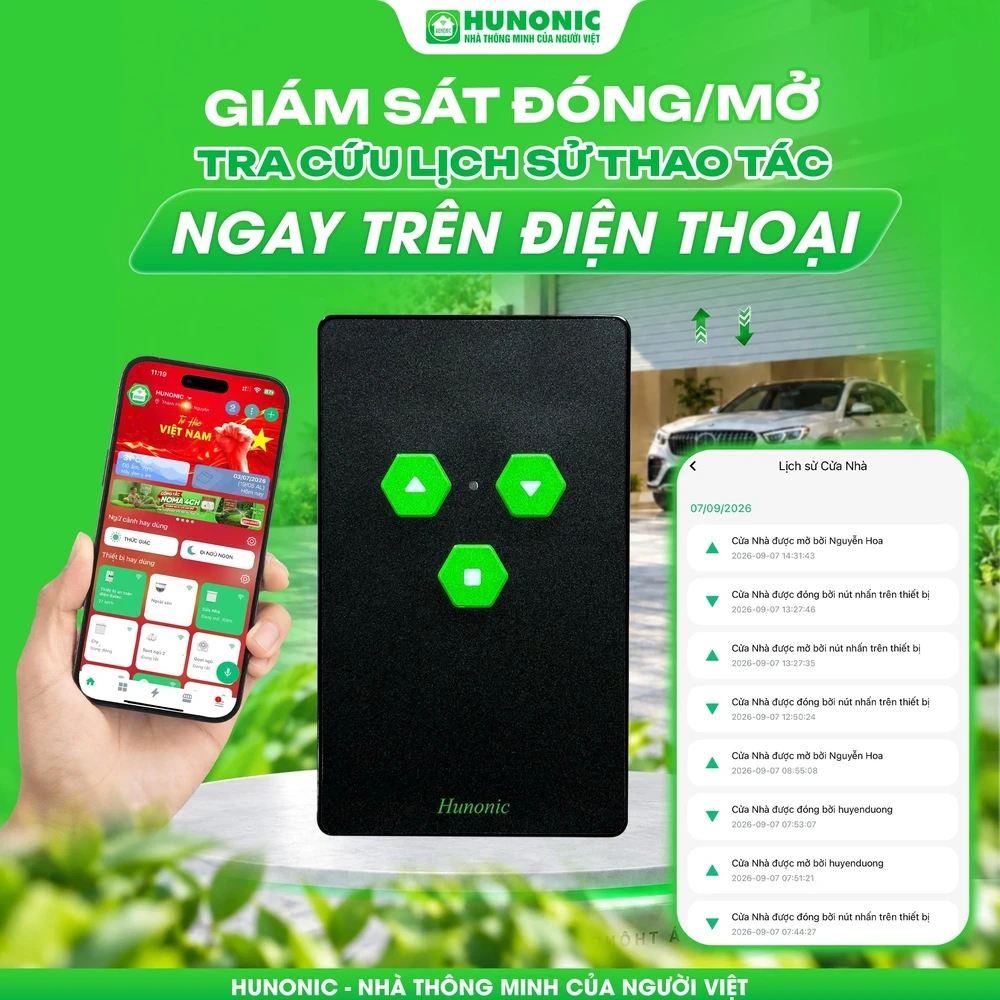 Công Tắc Điều Khiển Cửa Cuốn Từ Xa Qua Điện Thoại 3 Công Tắc Điều Khiển Cửa Cuốn Từ Xa Qua Điện Thoại