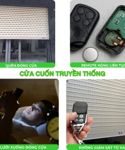 Công Tắc Điều Khiển Cửa Cuốn Từ Xa Qua Điện Thoại 21 remote cua cuon hong